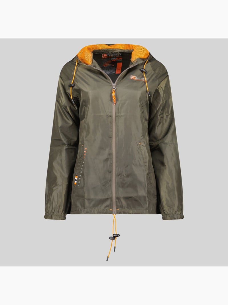 Giacca con cappuccio boat – geographical norway Cachi - Kiabi