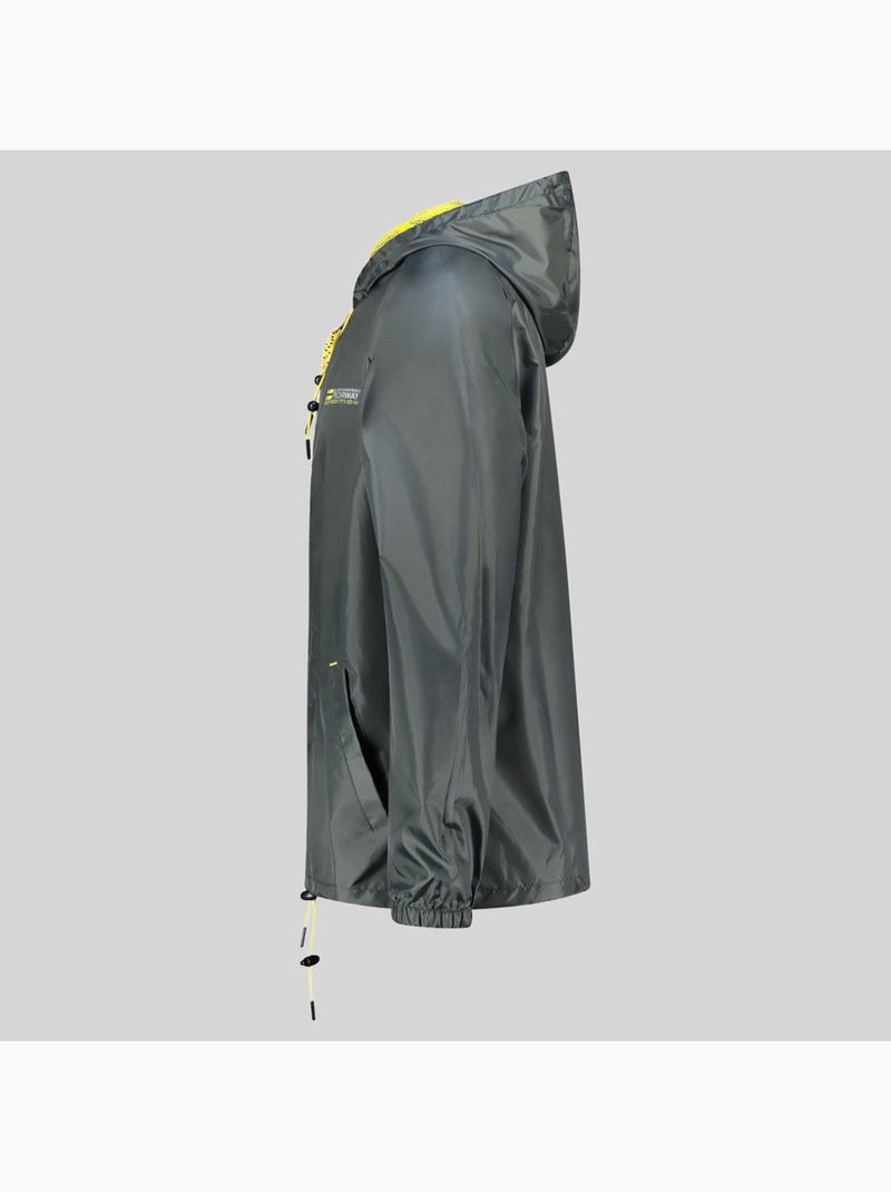 Giacca con cappuccio boat – geographical norway Grigio scuro - Kiabi