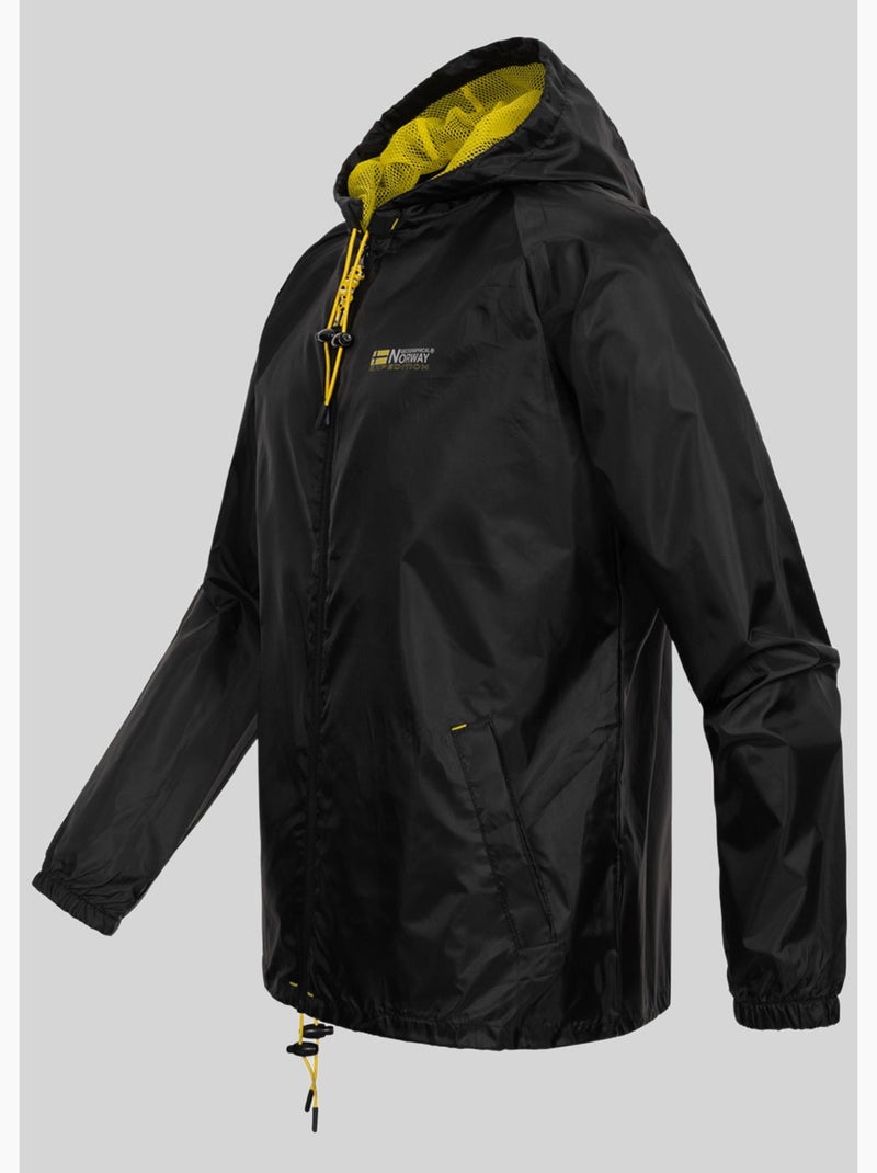 Giacca con cappuccio boat – geographical norway Nero - Kiabi