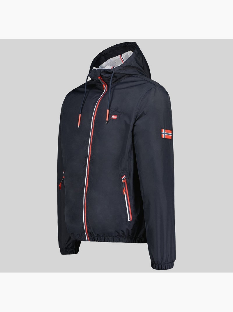 Giacca con cappuccio bolby – geographical norway Blu marino - Kiabi