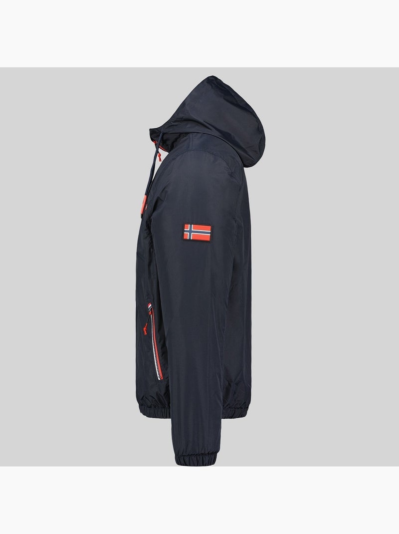 Giacca con cappuccio bolby – geographical norway Blu marino - Kiabi