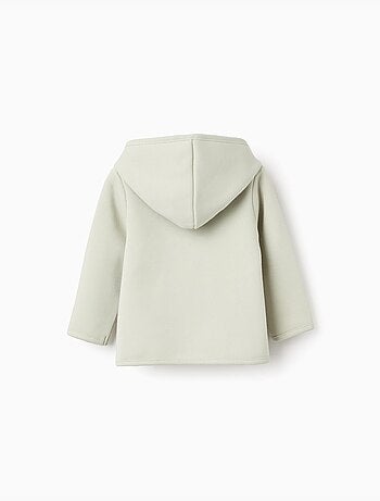 Giacca con cappuccio e fodera in peluche