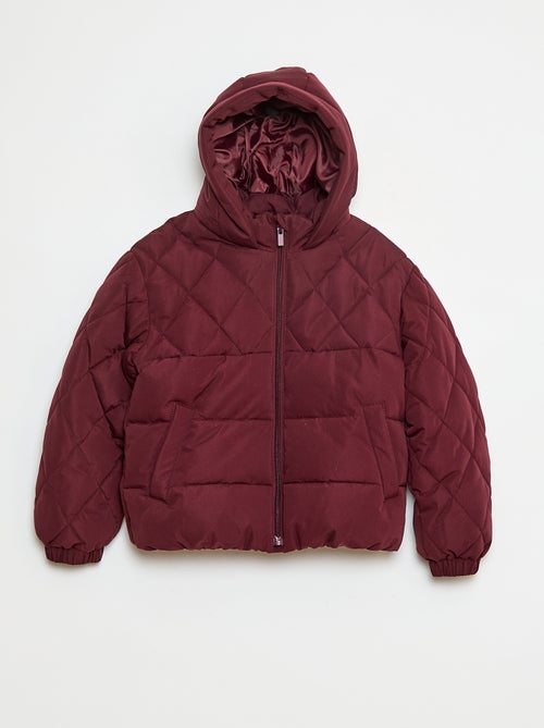 Giacca con cappuccio e fodera in pile - Kiabi