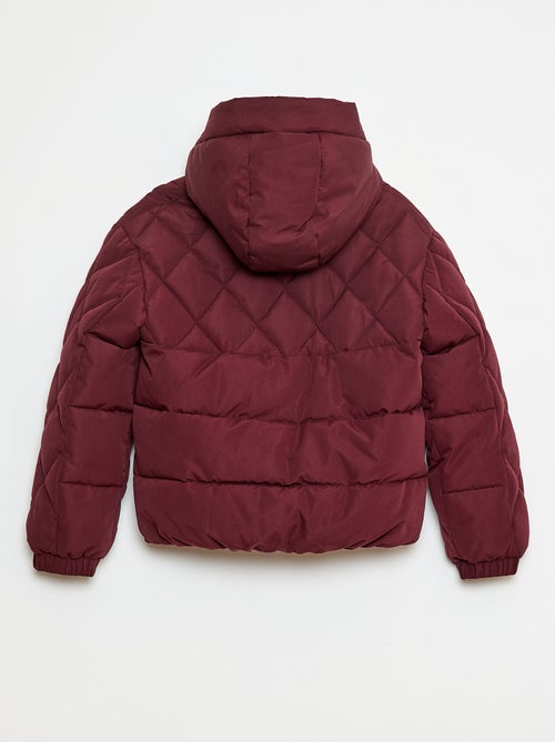 Giacca con cappuccio e fodera in pile - Kiabi