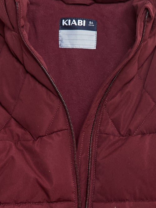 Giacca con cappuccio e fodera in pile - Kiabi