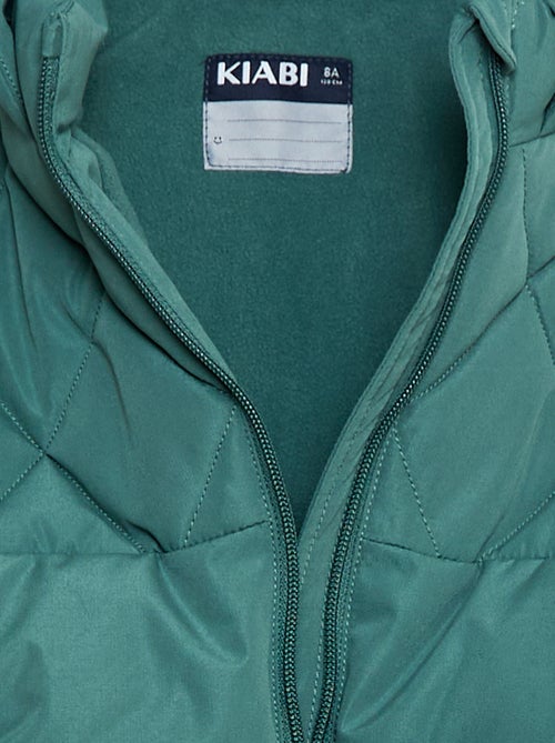 Giacca con cappuccio e fodera in pile - Kiabi