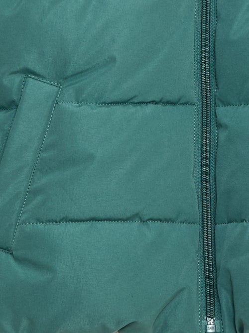 Giacca con cappuccio e fodera in pile - Kiabi