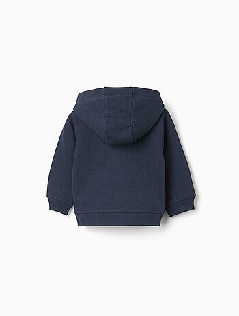 Giacca con cappuccio e ricamo bouclé ZY