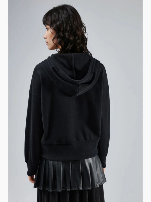Giacca con cappuccio e zip con tasche busem - Kiabi Giacca con cappuccio e zip con tasche busem - Kiabi