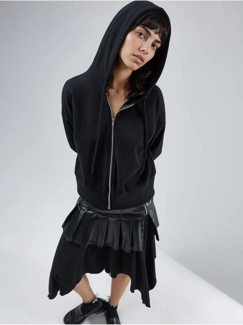 Giacca con cappuccio e zip con tasche busem - Kiabi Giacca con cappuccio e zip con tasche busem - Kiabi