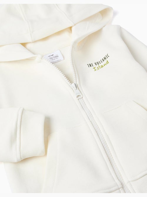 Giacca con cappuccio in cotone con stampa cactus garden - Kiabi