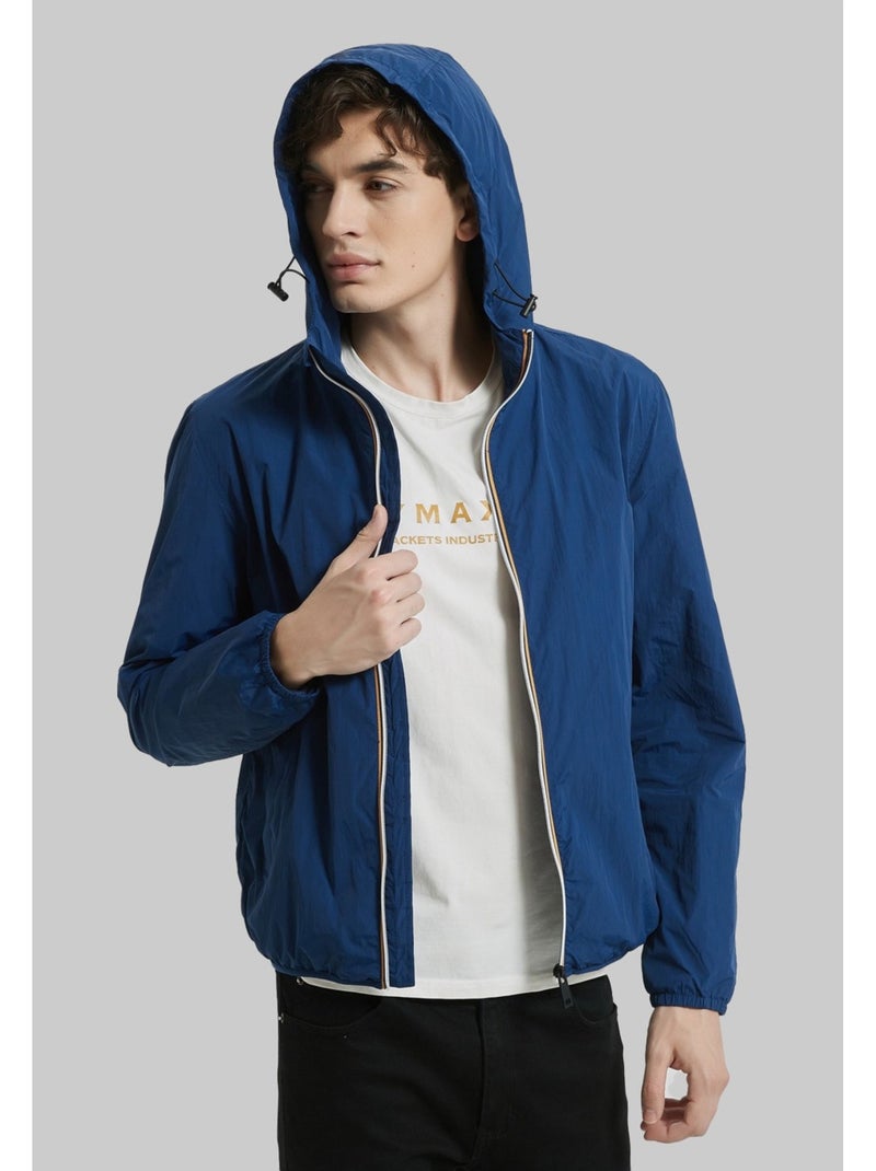 Giacca con cappuccio Kebello Blu - Kiabi