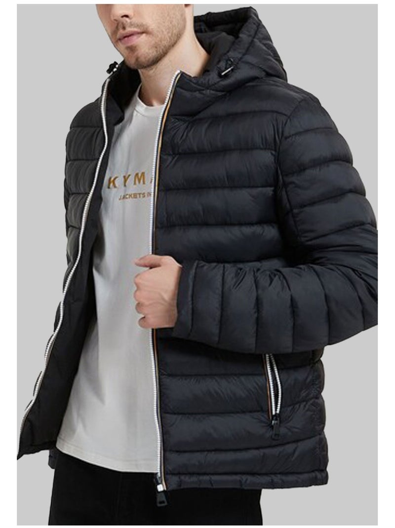 giacca con cappuccio Kebello Nero Nero - Kiabi