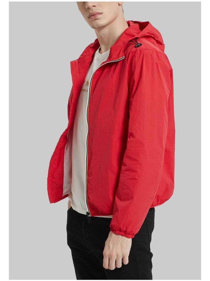 Giacca con cappuccio Kebello Rosso - Kiabi