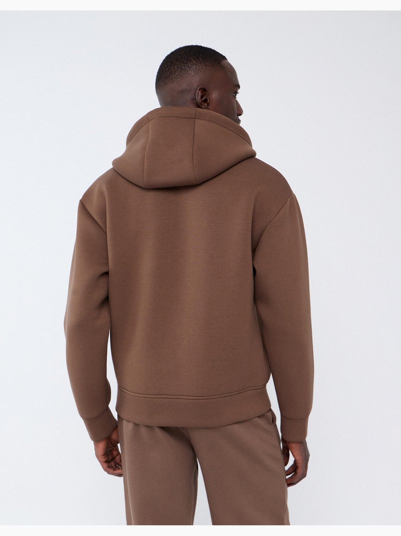 Giacca con cappuccio, mo fashion Marrone - Kiabi