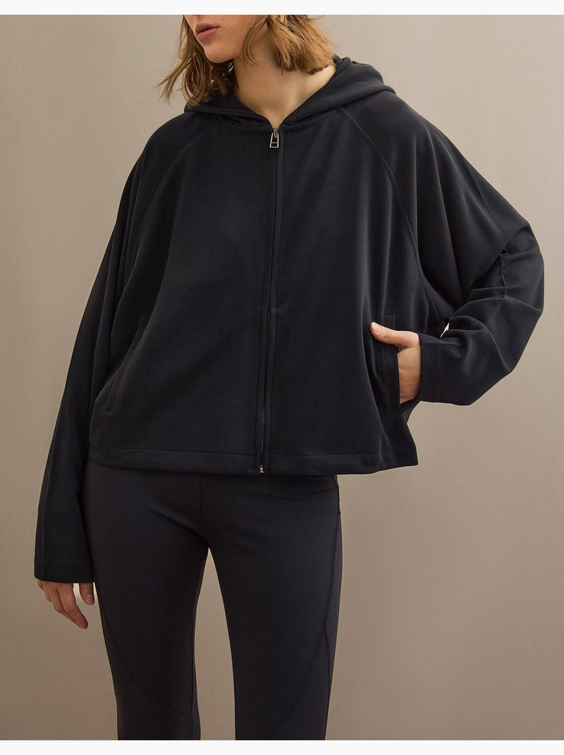 Giacca con cappuccio, MO Fashion Nero - Kiabi