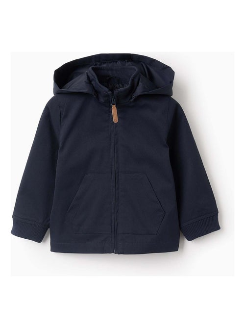 Giacca con cappuccio per mezza stagione con cappuccio rimovibile - Kiabi