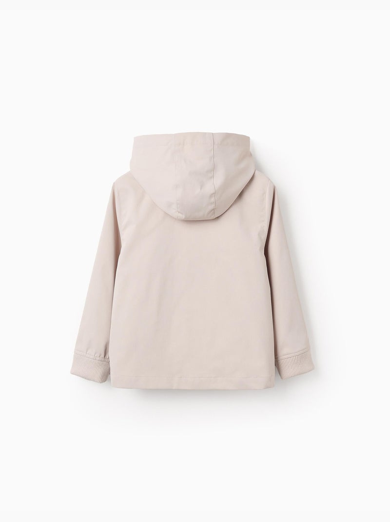 Giacca con cappuccio rimovibile Beige chiaro - Kiabi