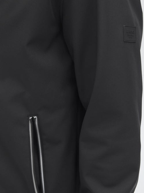 Giacca con cappuccio softshell tinta unita 'JJ Rebel' - Kiabi