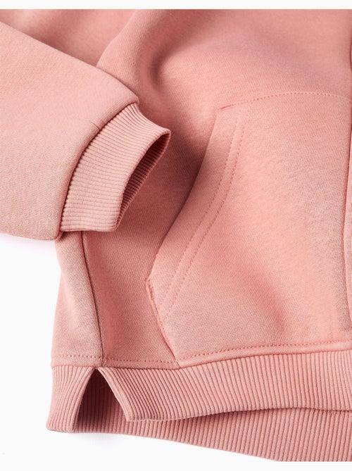 Giacca con cappuccio spazzolato con stampe floreali - Kiabi Giacca con cappuccio spazzolato con stampe floreali - Kiabi