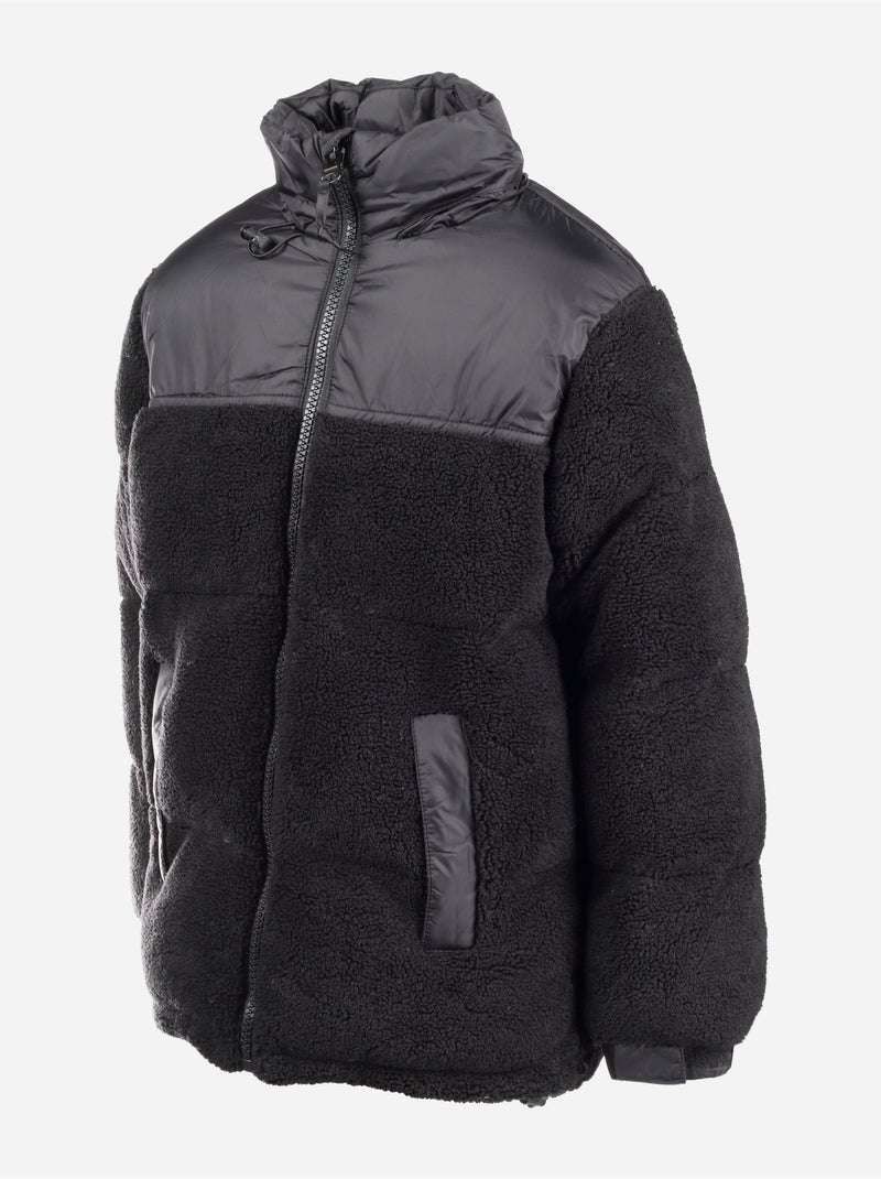 Giacca con collo alto - boom kids Nero - Kiabi