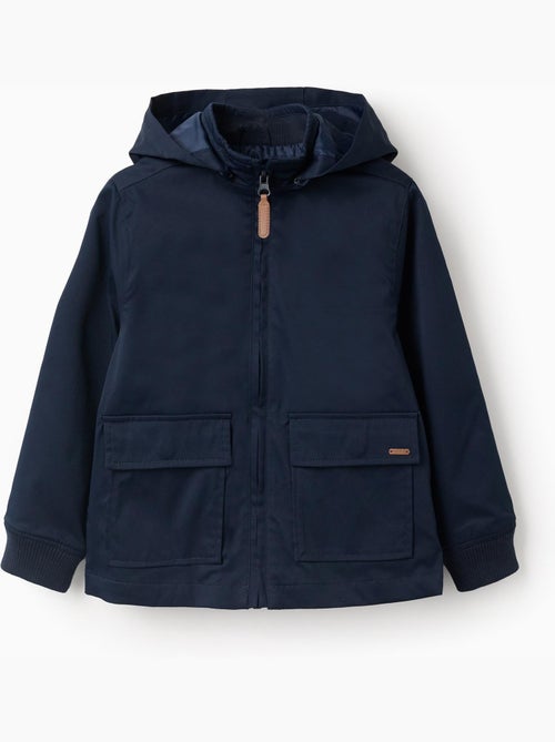 Giacca con fodera e cappuccio rimovibile - Kiabi