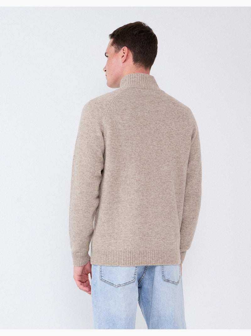 Giacca con misto lana, mo fashion Beige - Kiabi
