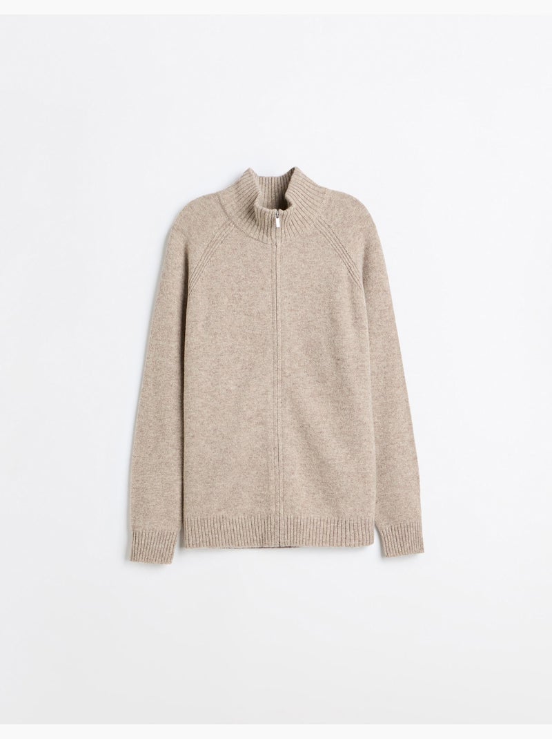 Giacca con misto lana, mo fashion Beige - Kiabi