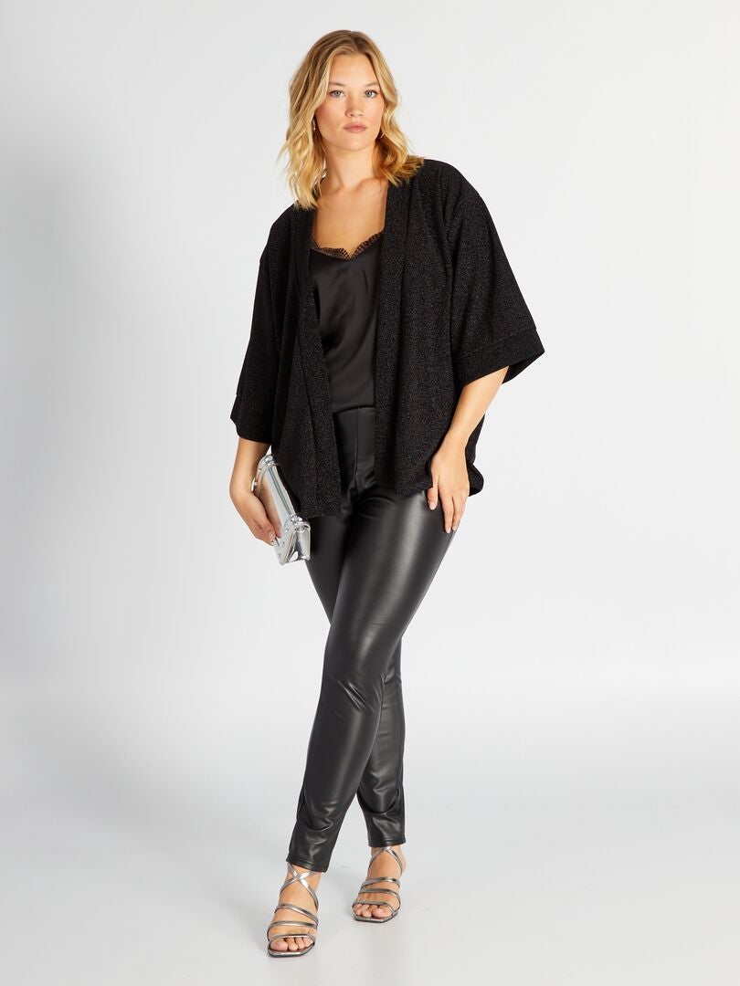 Giacca con paillettes NERO - Kiabi