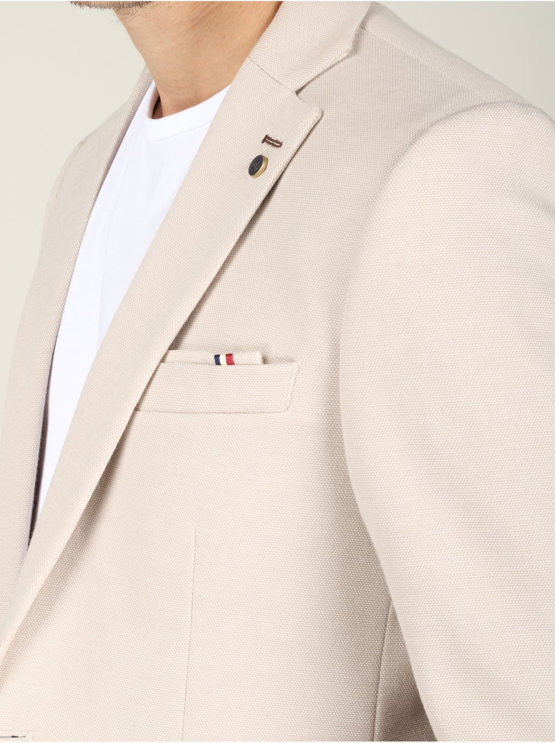 Giacca con risvolto - silverstone Beige - Kiabi