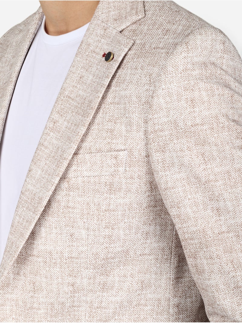Giacca con risvolto - silverstone Crema - Kiabi