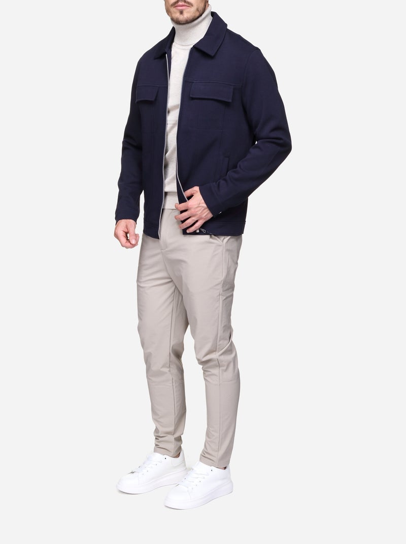 Giacca con tasche - Frilivin Blu scuro - Kiabi