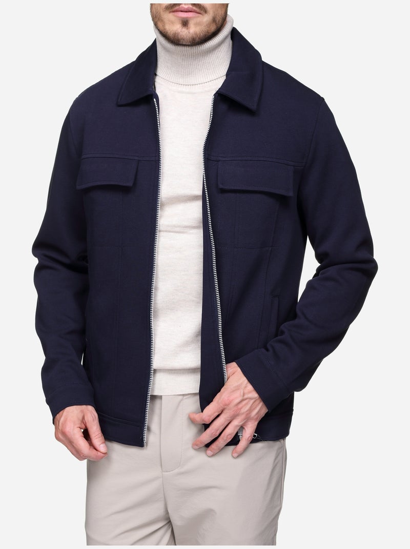Giacca con tasche - Frilivin Blu scuro - Kiabi