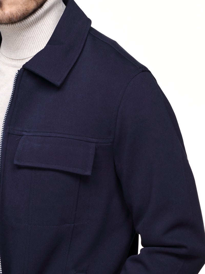 Giacca con tasche - Frilivin Blu scuro - Kiabi