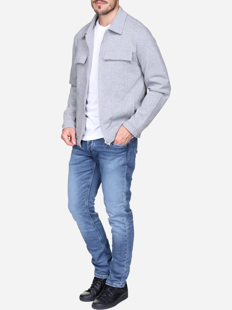 Giacca con tasche - Frilivin Grigio scuro - Kiabi