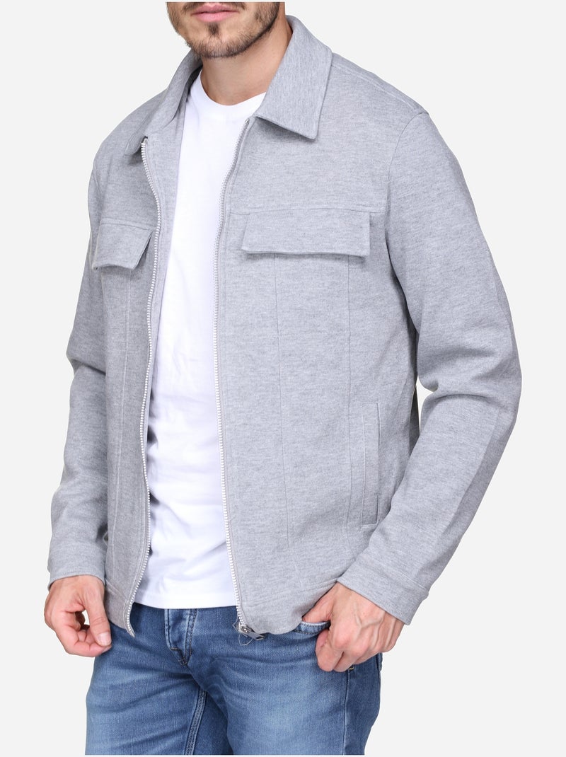 Giacca con tasche - Frilivin Grigio scuro - Kiabi