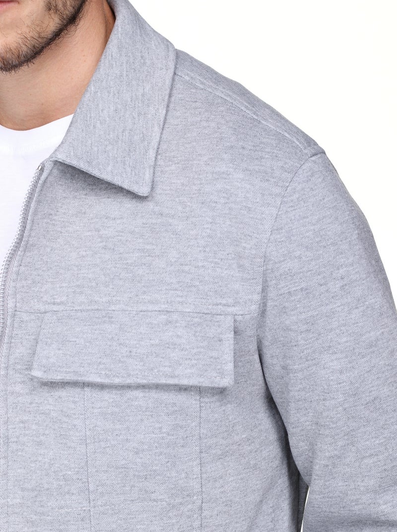 Giacca con tasche - Frilivin Grigio scuro - Kiabi