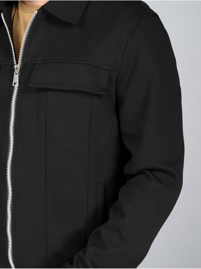 Giacca con tasche - Frilivin Nero Nero - Kiabi