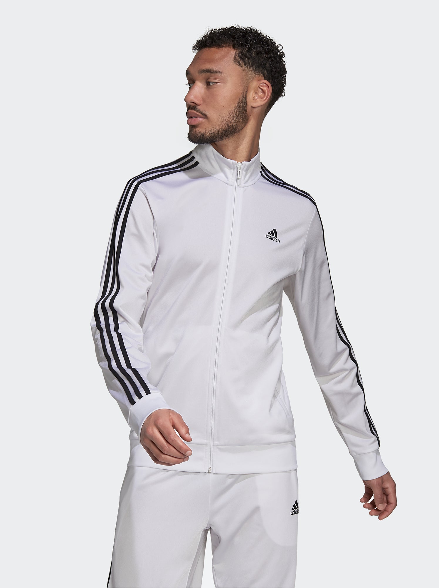 Giacca con zip Adidas BIANCO Kiabi 60.00