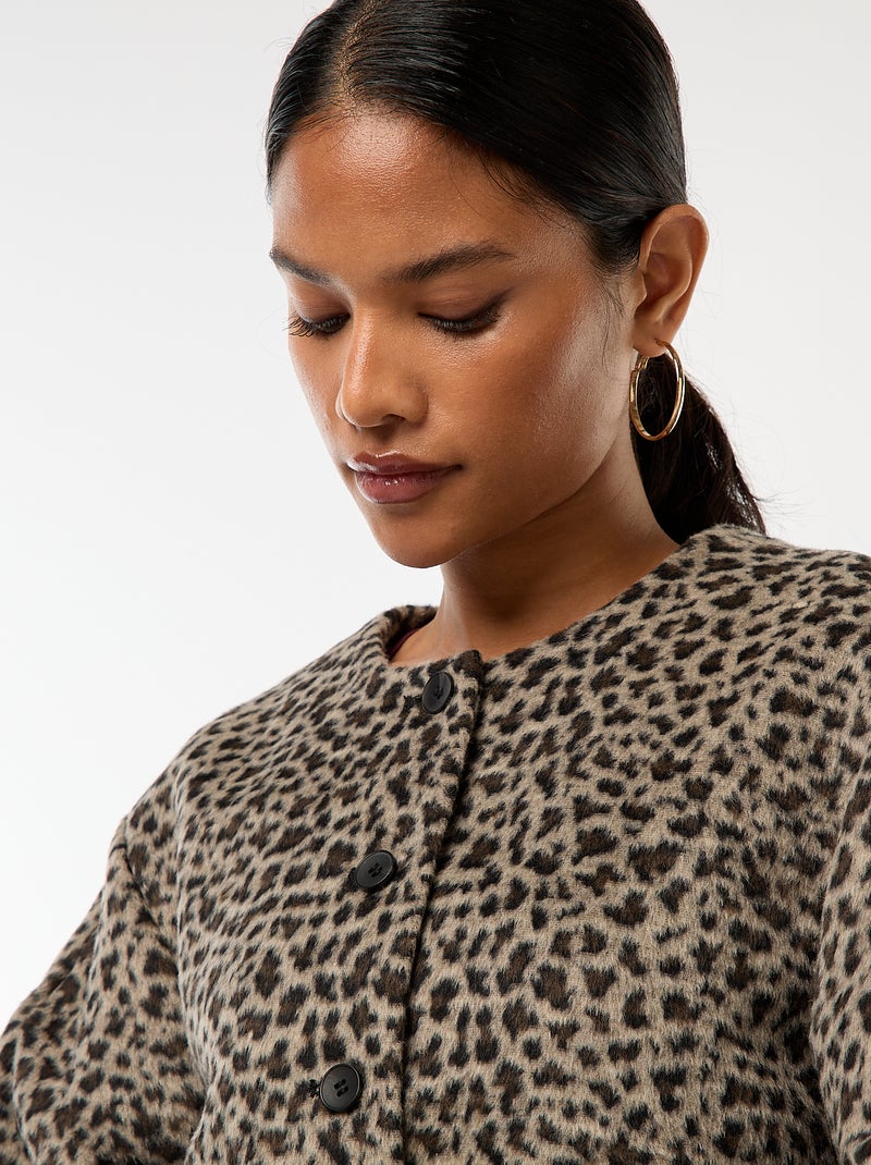 Giacca corta con bottoni 'JDY' Beige - Kiabi