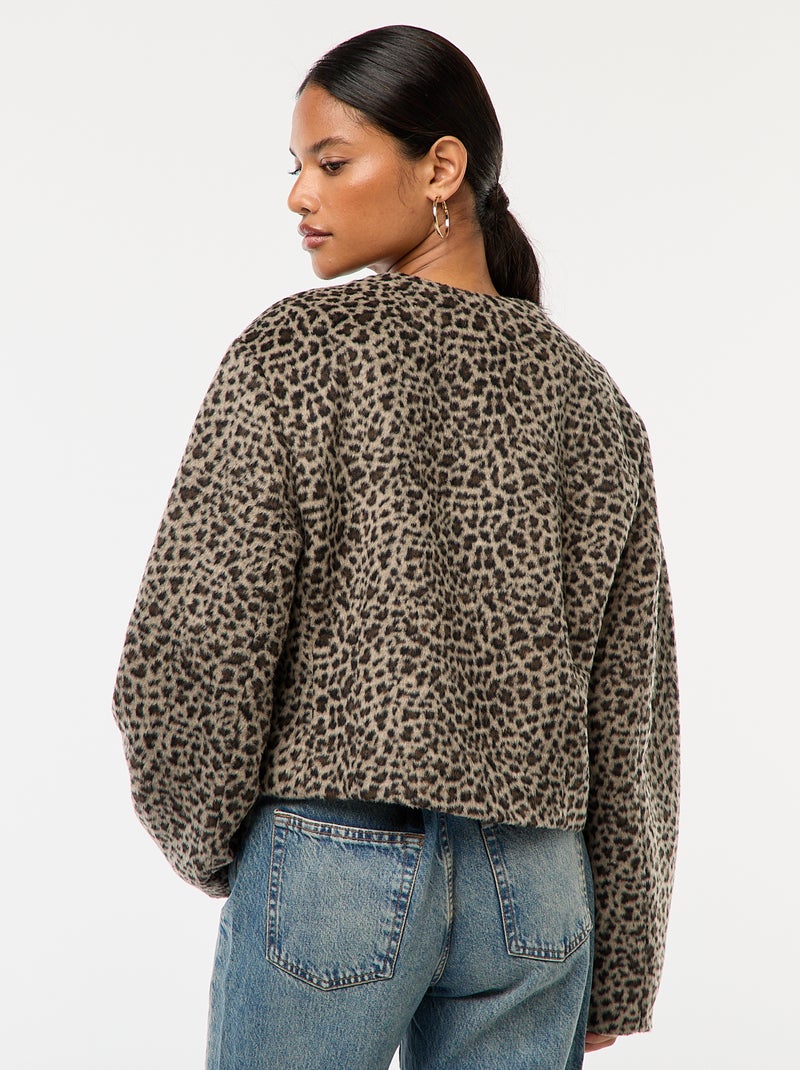 Giacca corta con bottoni 'JDY' Beige - Kiabi