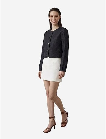 Giacca corta con chiusura a bottoni dal taglio sartoriale my fashion