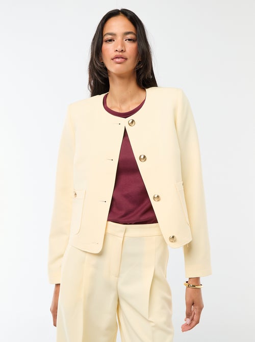 Giacca corta da cerimonia tinta unita - Kiabi