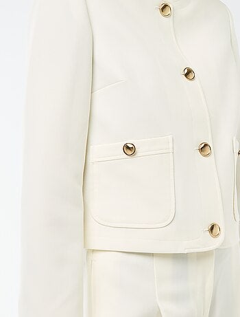 Giacca corta da cerimonia tinta unita