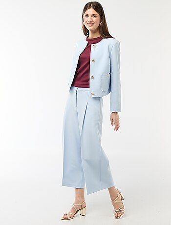 Giacca corta da cerimonia tinta unita