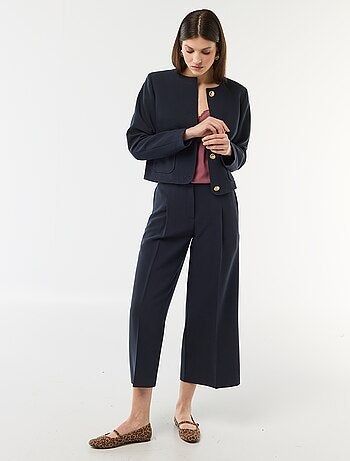 Giacca corta da cerimonia tinta unita