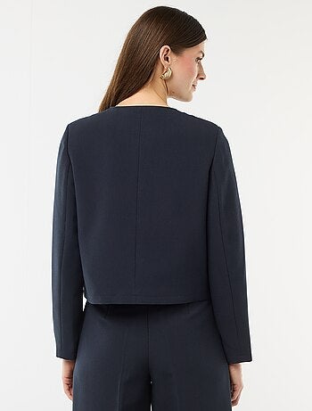 Giacca corta da cerimonia tinta unita