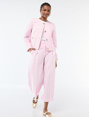 Giacca corta da cerimonia tinta unita