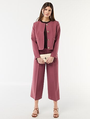 Giacca corta da cerimonia tinta unita