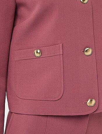 Giacca corta da cerimonia tinta unita